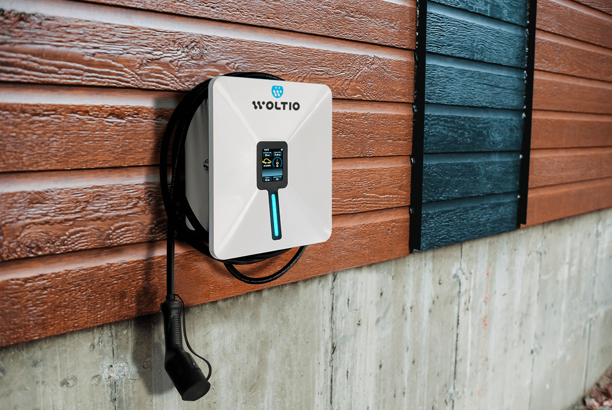 Carga inteligente Woltio para coches eléctricos en rota