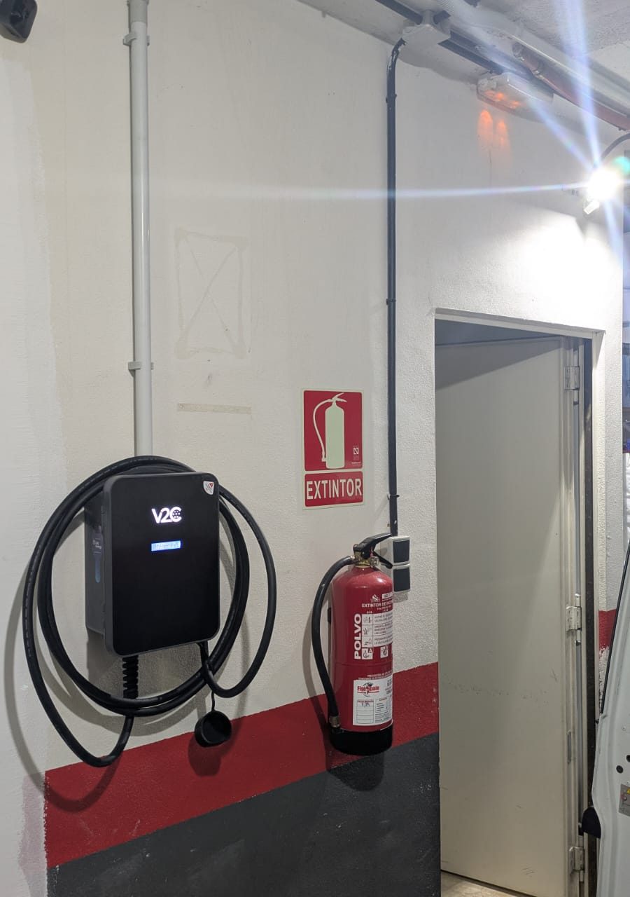 Instalación de puntos de carga en Puerto Real | Inmatelec