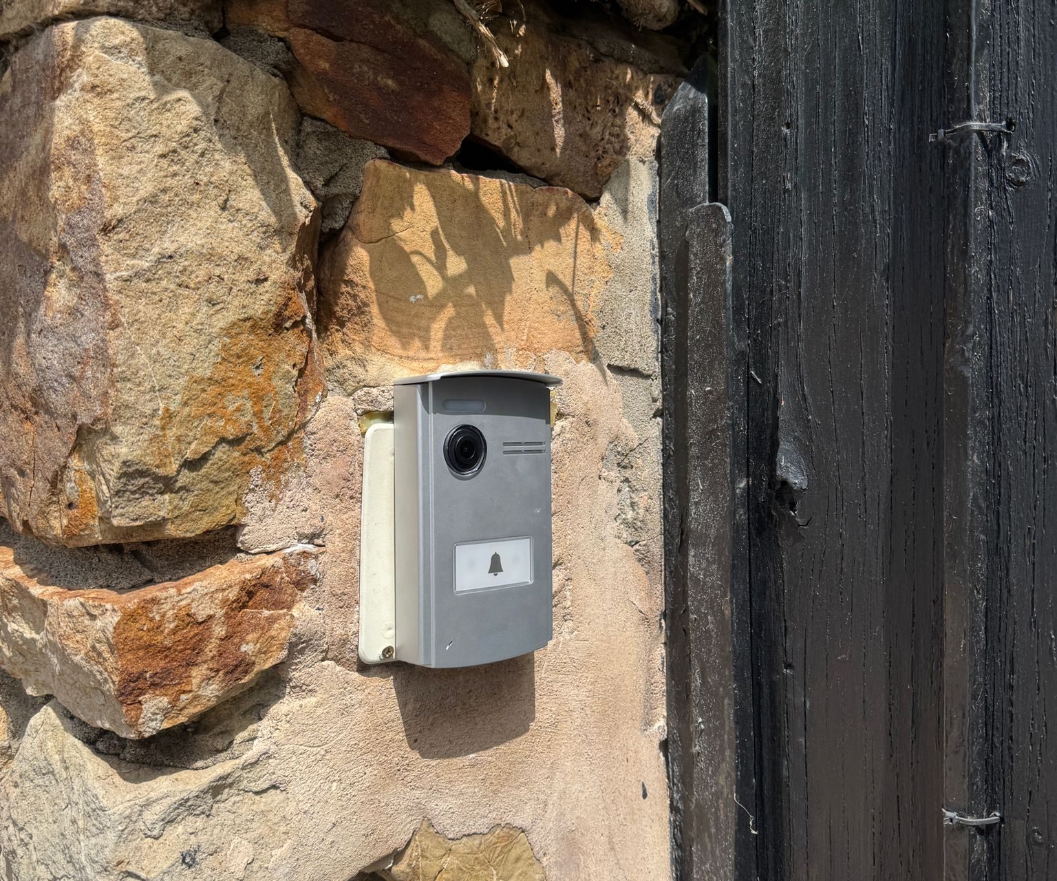 Instalación de portero automático con cámara